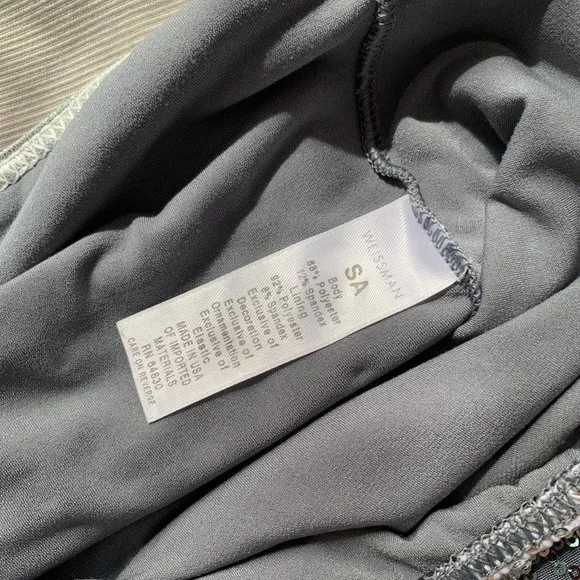 Weissman Silver Mini Dress - Picture 2 of 5